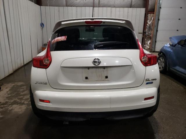 JN8AF5MV9DT213737 - 2013 NISSAN JUKE S WHITE photo 6