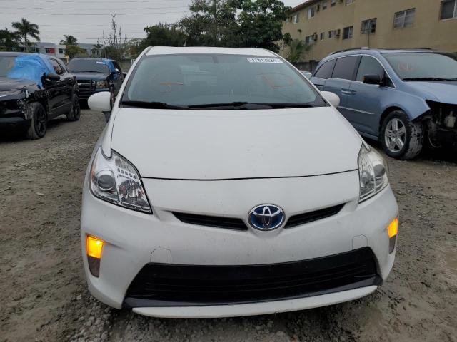 JTDKN3DU4D0339939 - 2013 TOYOTA PRIUS WHITE photo 5