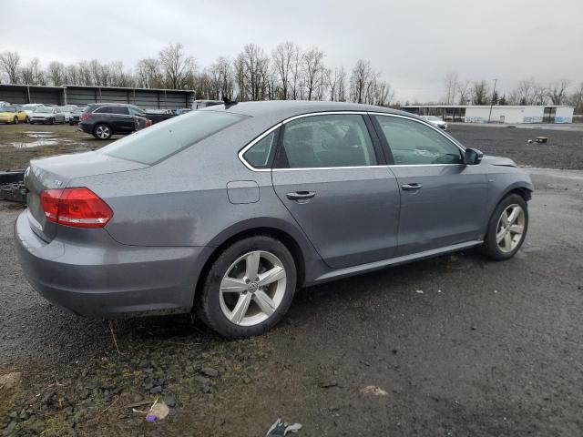 1VWAT7A32FC123087 - 2015 VOLKSWAGEN PASSAT S GRAY photo 3