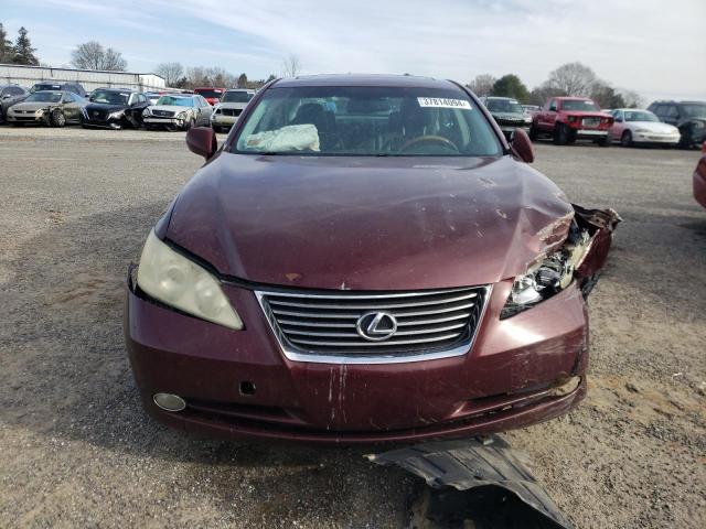 JTHBJ46G772064681 - 2007 LEXUS ES 350 BURGUNDY photo 5