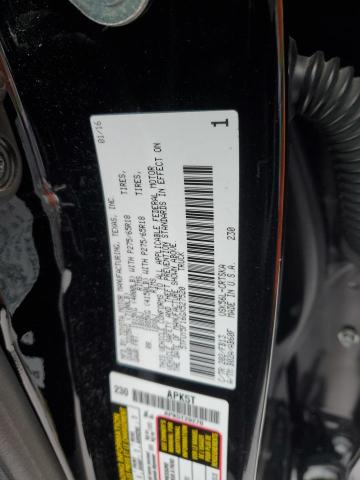 5TFUY5F16GX527520 - 2016 TOYOTA TUNDRA DOUBLE CAB SR/SR5 BLACK photo 12