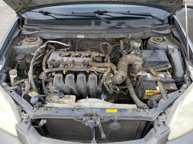 2T1KR32E36C624012 - 2006 TOYOTA COROLLA MA XR GRAY photo 11