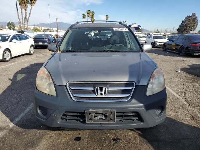 JHLRD68806C024110 - 2006 HONDA CR-V EX GRAY photo 5