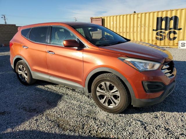 5XYZTDLB5FG240781 - 2015 HYUNDAI SANTA FE S ORANGE photo 4