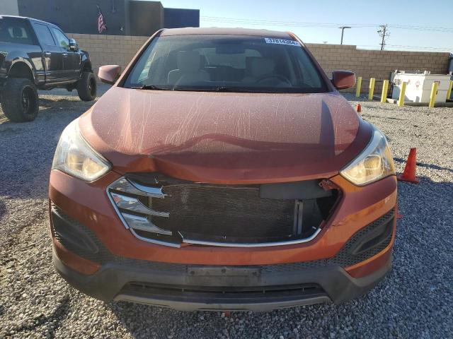 5XYZTDLB5FG240781 - 2015 HYUNDAI SANTA FE S ORANGE photo 5