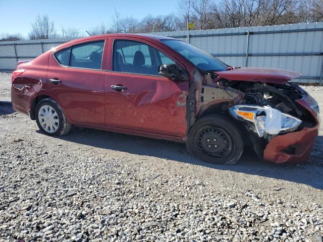 3N1CN7AP4KL840388 - 2019 NISSAN VERSA S RED photo 4