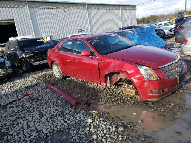 1G6DG577390158314 - 2009 CADILLAC CTS RED photo 4