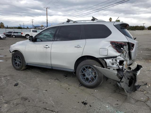 5N1DR2MN3HC649161 - 2017 NISSAN PATHFINDER S SILVER photo 2
