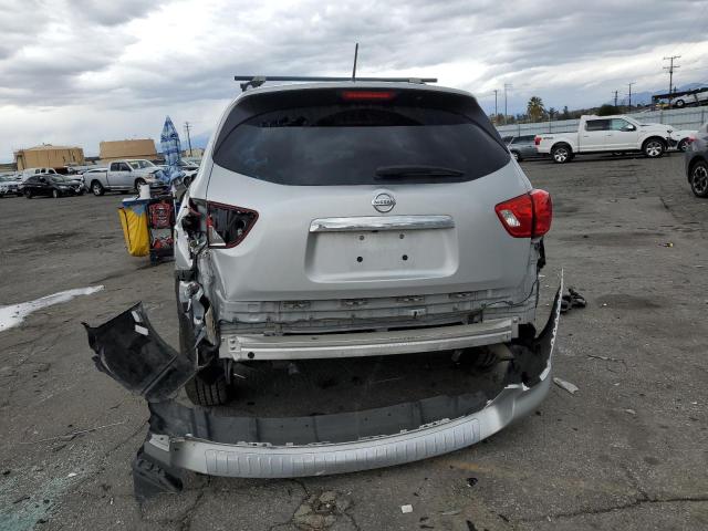 5N1DR2MN3HC649161 - 2017 NISSAN PATHFINDER S SILVER photo 6