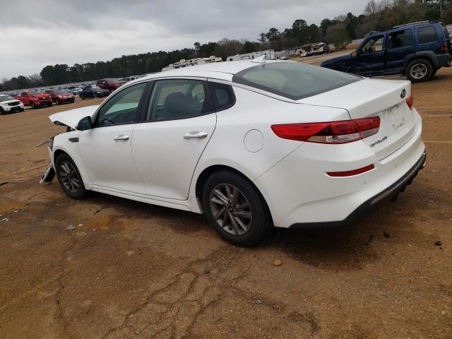 5XXGT4L37LG422577 - 2020 KIA OPTIMA LX WHITE photo 2