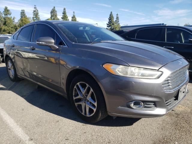 3FA6P0HD4ER122273 - 2014 FORD FUSION SE GRAY photo 4