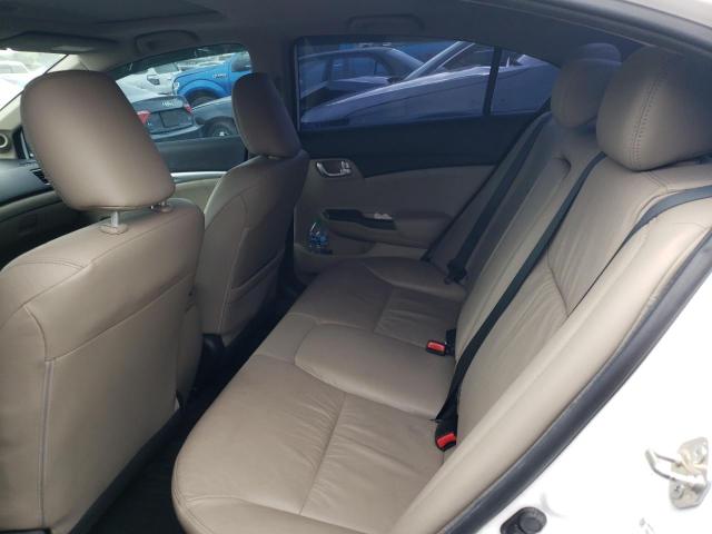 19XFB2F94DE260145 - 2013 HONDA CIVIC EXL Ağ foto 10