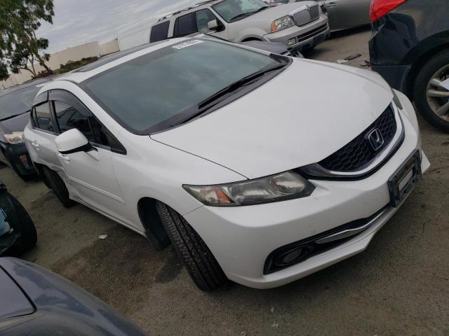 19XFB2F94DE260145 - 2013 HONDA CIVIC EXL WHITE photo 4