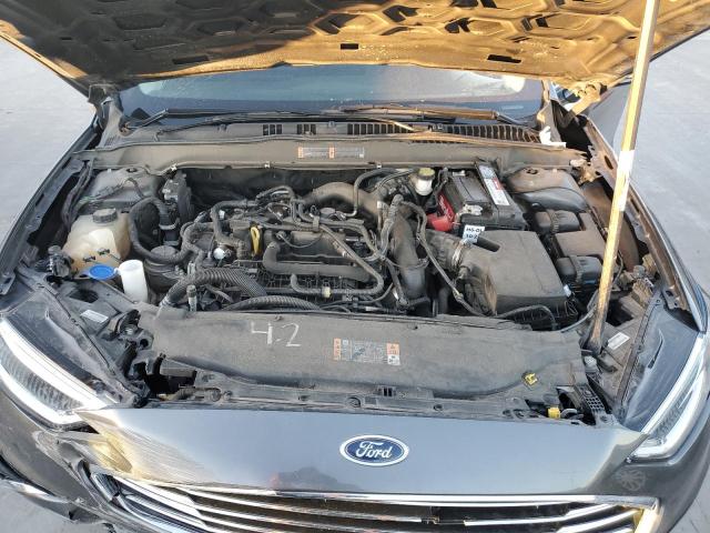 3FA6P0CDXKR219576 - 2019 FORD FUSION SEL GRAY photo 11