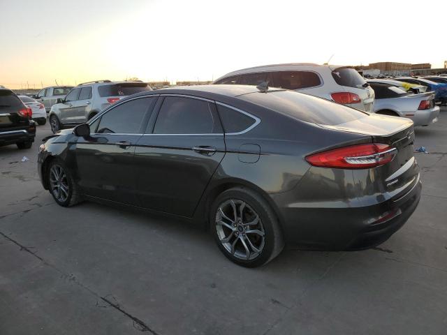 3FA6P0CDXKR219576 - 2019 FORD FUSION SEL GRAY photo 2