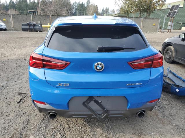 WBXYJ5C3XJEF76479 - 2018 BMW X2 XDRIVE28I BLUE photo 6