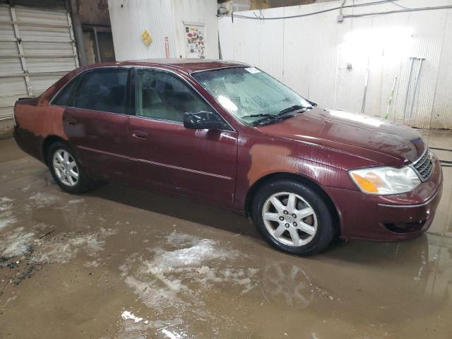 4T1BF28B33U278733 - 2003 TOYOTA AVALON XL MAROON photo 4