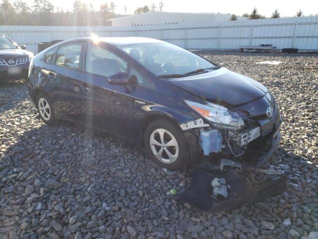 JTDKN3DU8F0440680 - 2015 TOYOTA PRIUS BLUE photo 4