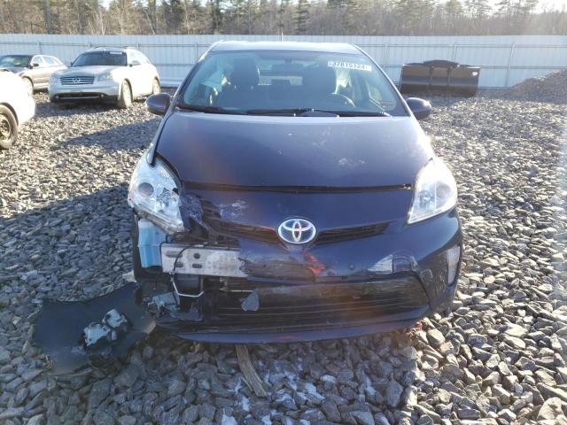 JTDKN3DU8F0440680 - 2015 TOYOTA PRIUS BLUE photo 5