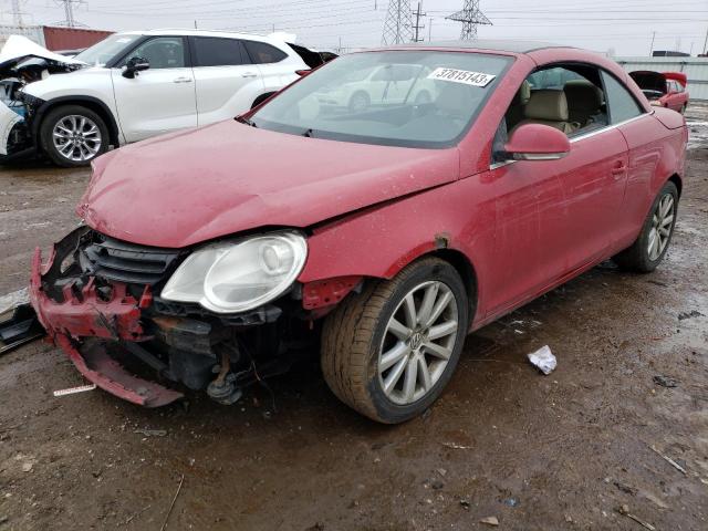 WVWBA71F27V009460 - 2007 VOLKSWAGEN EOS 2.0T RED photo 1