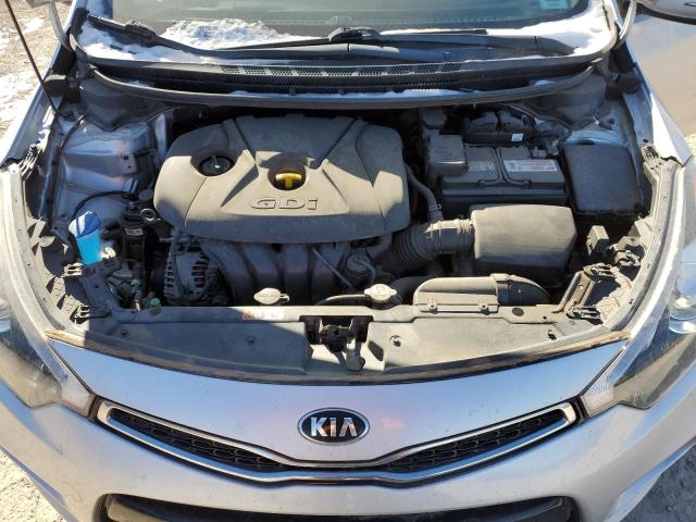 KNAFX6A86F5389622 - 2015 KIA FORTE EX SILVER photo 11