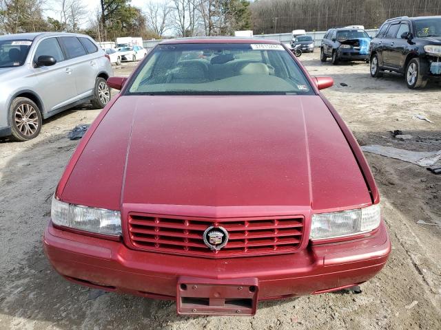 1G6ET1296XU609887 - 1999 CADILLAC ELDORADO TOURING BURGUNDY photo 5