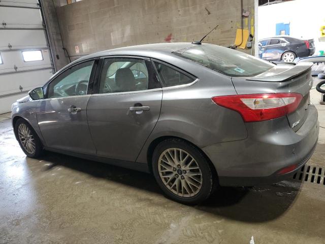 1FADP3J2XEL286966 - 2014 FORD FOCUS TITANIUM GRAY photo 2