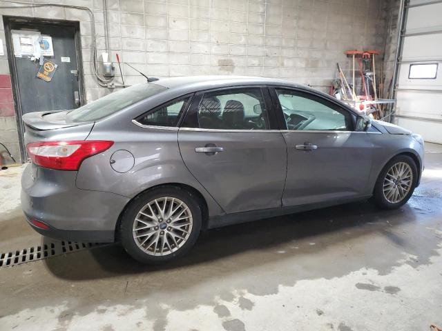 1FADP3J2XEL286966 - 2014 FORD FOCUS TITANIUM GRAY photo 3