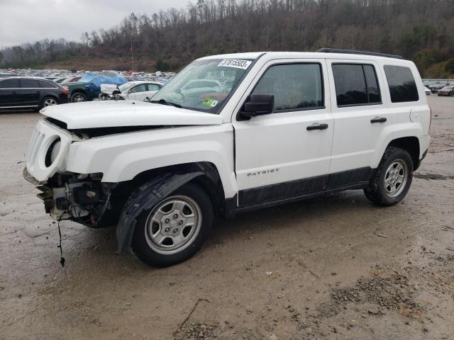 1C4NJPBA3CD664078 - 2012 JEEP PATRIOT SPORT WHITE photo 1