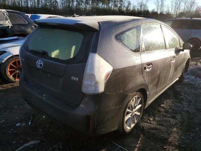 JTDZN3EU1D3214876 - 2013 TOYOTA PRIUS V GRAY photo 3