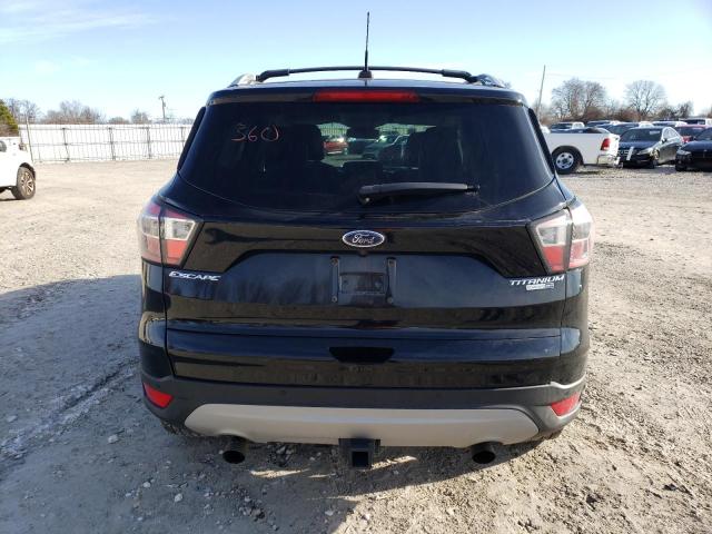 1FMCU9J97HUA94333 - 2017 FORD ESCAPE TITANIUM BLACK photo 6