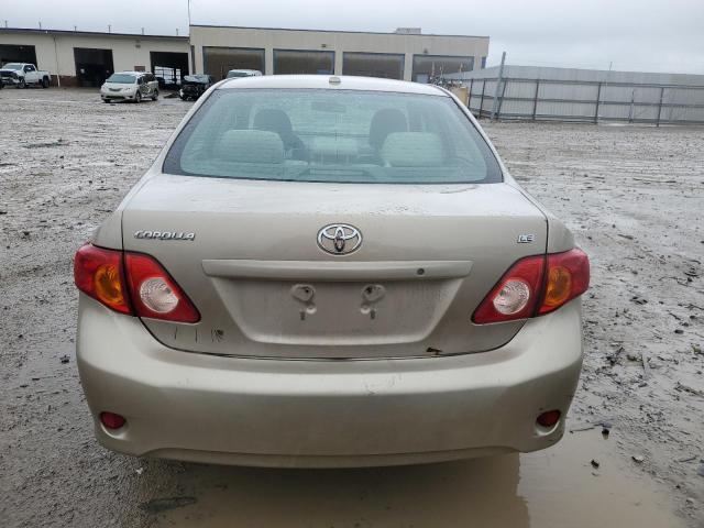 2T1BU40E79C119831 - 2009 TOYOTA COROLLA BASE TAN photo 6