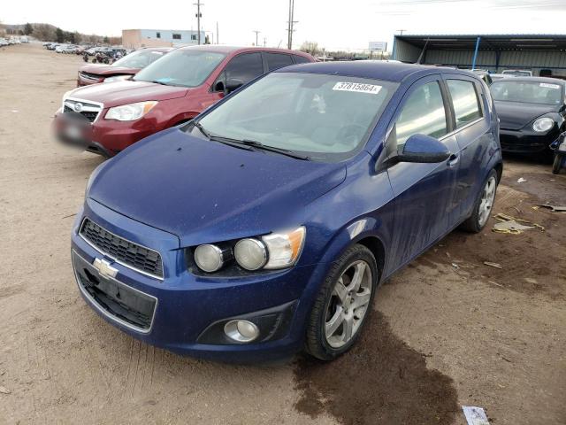 1G1JE6SB4E4118195 - 2014 CHEVROLET SONIC LTZ BLUE photo 1