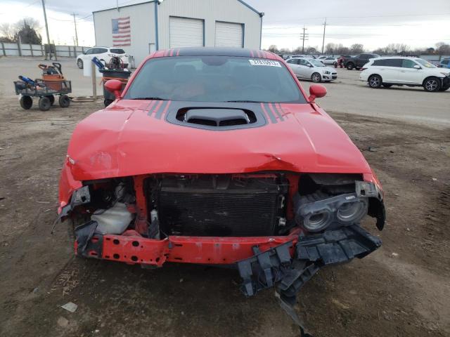 2C3CDZBT3FH783885 - 2015 DODGE CHALLENGER SXT PLUS RED photo 5