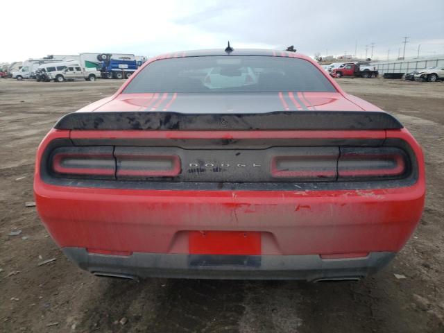 2C3CDZBT3FH783885 - 2015 DODGE CHALLENGER SXT PLUS RED photo 6