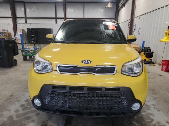 KNDJX3A53E7056220 - 2014 KIA SOUL ! YELLOW photo 5