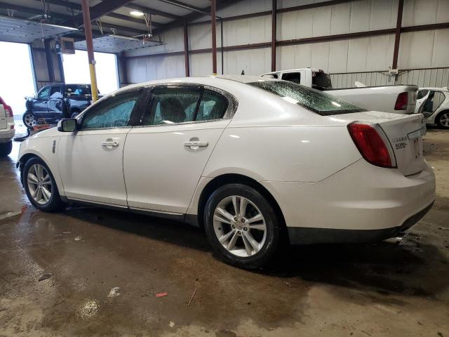 1LNHL9DR8BG614243 - 2011 LINCOLN MKS WHITE photo 2