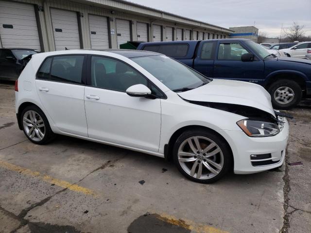 3VWRA7AU3FM034788 - 2015 VOLKSWAGEN GOLF TDI WHITE photo 4