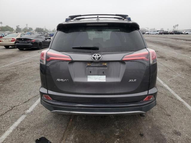 JTMWFREV1HJ105024 - 2017 TOYOTA RAV4 XLE GRAY photo 6