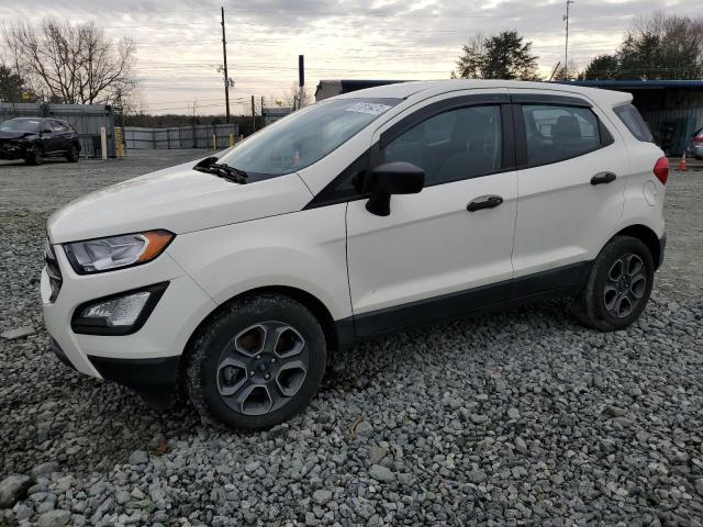 MAJ3S2FE1LC342202 - 2020 FORD ECOSPORT S WHITE photo 1