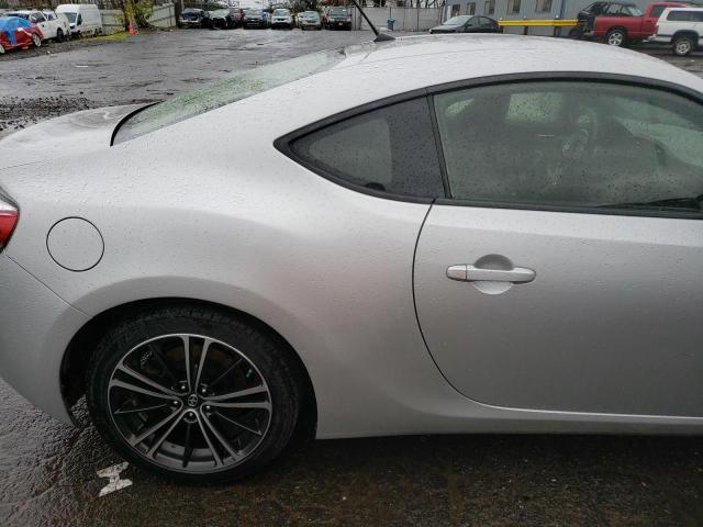 JF1ZNAA17D2704704 - 2013 TOYOTA SCION FR-S ვერცხლისფერი ფოტო 10