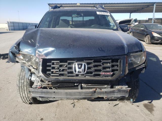 5FPYK1F52AB006964 - 2010 HONDA RIDGELINE RTL BLUE photo 5