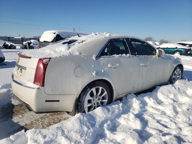 1G6DV57V080172772 - 2008 CADILLAC CTS HI FEATURE V6 WHITE photo 3