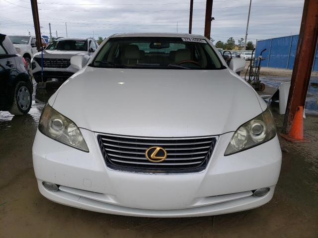 JTHBJ46G172094341 - 2007 LEXUS ES 350 WHITE photo 5