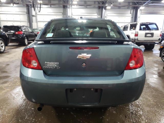 1G1AT58H297186544 - 2009 CHEVROLET COBALT LT BLUE photo 6