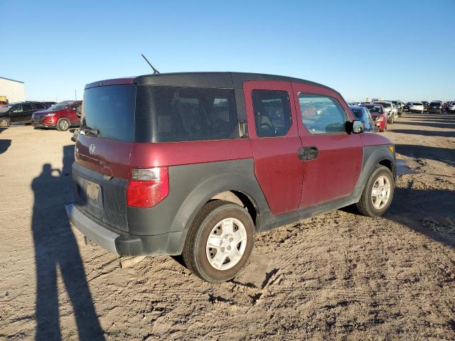 5J6YH27398L000770 - 2008 HONDA ELEMENT LX MAROON photo 3