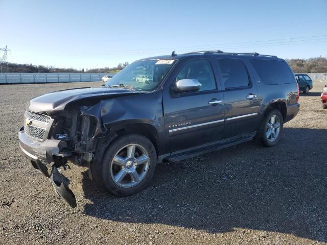 1GNSKKE38BR257432 - 2011 CHEVROLET SUBURBAN K1500 LTZ GRAY photo 1