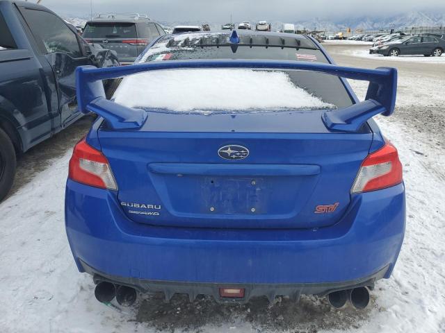 JF1VA2M61J9828896 - 2018 SUBARU WRX STI BLUE photo 6