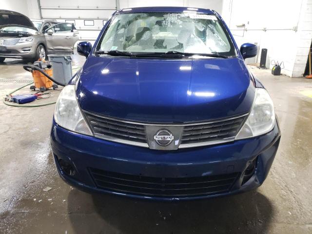 3N1BC11E78L411364 - 2008 NISSAN VERSA S BLUE photo 5