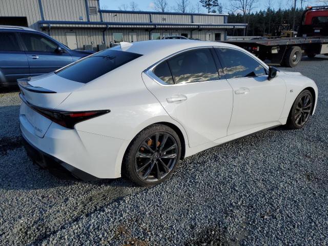 JTHGZ1B20M5046153 - 2021 LEXUS IS 350 F-SPORT WHITE photo 3